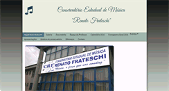 Desktop Screenshot of conservatoriofrateschi.com.br