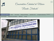Tablet Screenshot of conservatoriofrateschi.com.br